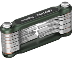 SmallRig 4814 x FILM RIOT 10-in-1 Folding Wrench Set with Multiple Angle Positioning Žalias