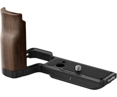 SmallRig 4864 L-Shape Mount Plate with Wooden Handle for Sony ZV-E10 II