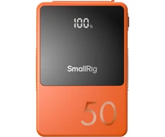Oranžinis SmallRig 4871 V-Mount Baterija Mini VB50 (Oranžinis)