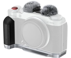 SmallRig 4875 L-Shape Mount Plate with Silicone Handle for FUJIFILM X-M5 Sliver