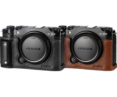 SmallRig 4879 Camera Leather Half Case Kit for FUJIFILM X-M5 Juodas