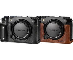 Odinis fotoaparato dėklo rinkinys, skirtas FUJIFILM X-M5 Brown, Rudas