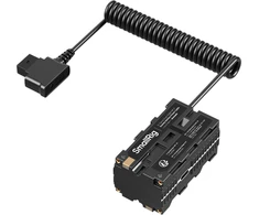 SmallRig 4884 D-Tap to Dual-Sided NP-F Dummy Baterija Power Cable