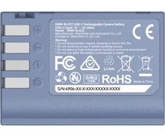 SmallRig 4906 battery USB-C DMW-BLK22