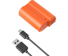 Oranžinis SmallRig 4966 EN-EL15c USB-C Rechargeable Camera Baterija Oranžinis