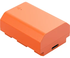 Oranžinis SmallRig 4969 NP-FZ100 USB-C Rechargeable Camera Baterija Oranžinis