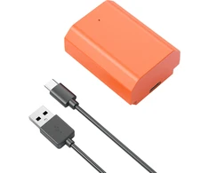 Oranžinis SmallRig 4969 NP-FZ100 USB-C Rechargeable Camera Baterija Oranžinis