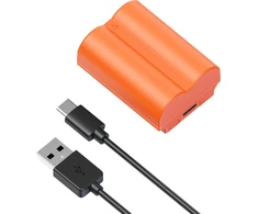 Oranžinis SmallRig 4970 NP-W235 USB-C Rechargeable Camera Baterija Oranžinis