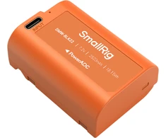 SmallRig 4979 Camera Baterija USB-C Rechargeable DMW-BLK22 Oranžinis