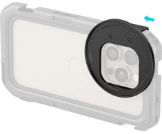 SmallRig 5010 Attachable Filter Adapteris for iPhone 16 Series Cage 67mm