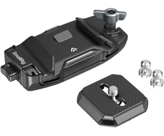 SmallRig 5053 Camera Clip with Quick Release Mount Plate Kit