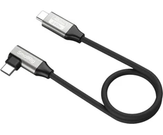SmallRig 5075 USB-C Data Cable (Straight to Angled, 35cm (40Gbps + 240W + 8K)