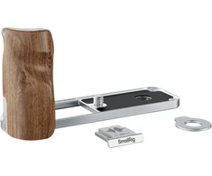 SmallRig 5223 L-Shaped Mount Plate with Wooden Handle for FUJIFILM X half Sidabrinis