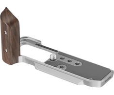 SmallRig 5261 L-Shape Mount Plate with Wooden Handle for FUJIFILM X-M5 Sliver