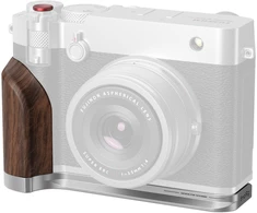 SmallRig 5265 L-Shape Mount Plate with Wooden Handle for FUJIFILM GFX100RF Sidabrinis