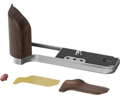 SmallRig 5265 L-Shape Mount Plate with Wooden Handle for FUJIFILM GFX100RF Sidabrinis