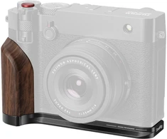 SmallRig 5266 L-Shape Mount Plate with Wooden Handle for FUJIFILM GFX100RF Juodas