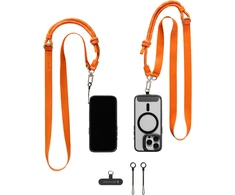 SmallRig 5300 FilMov Phone Shoulder Strap Oranžinis