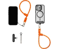 SmallRig 5302 FilMov Phone Wrist Strap Oranžinis