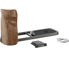SmallRig 5394 L-Shaped Mount Plate with Wooden Handle for FUJIFILM X half Charcoal Sidabrinis