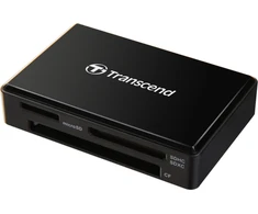 TRANSCEND „All-in-1“ daugiafunkcis atminties kortelių skaitytuvas USB 3.0/3.1 Gen 1 Juodas