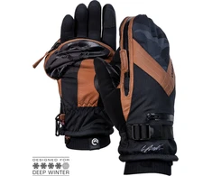 Vallerret Skadi Zipper Mitt PSP Brown M
