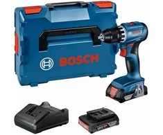 Akumuliatorinis gręžtuvas-suktuvas Bosch GSR 18V-45, (2x2.0Ah), 0-500 / 0-1.900 min.-1