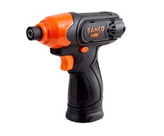 Akumuliatorinis smūginis suktuvas 12V, max 105Nm, HEX 1/4", 2 greičiai Bahco (be baterijos ir pakrovėjo)