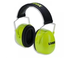 Apsauginės ausinės Uvex K4. SNR: 35dB, Geltonos Hi-Viz
