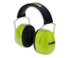 Apsauginės ausinės Uvex K4. SNR: 35dB, Geltonos Hi-Viz