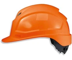 Apsauginis šalmas Uvex Pheos IES, oranžinis 51-61cm, akinių adaperis, ratukinis reguliatorius. Maksimaliam komfortui.