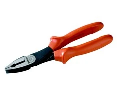 1000V Kombinuotos replės 180mm, ypač kietai vielai, Bahco