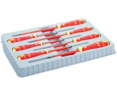 Bahco 7PCS insulated screwdriver set slot/PZ