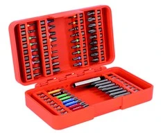 Bahco Antgalių rinkinys 1/4" 54vnt PH,PH2G,PZ,SL,Hex,TORX,