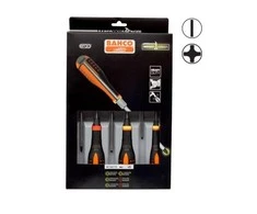 Bahco Atsuktuvų rinkinys ERGO™ kalami 6 vnt - SL3,5/4,5/5,5/6,5; PH1/2