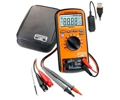 Bahco Skaitmeninis matuoklis AC/DC iki 1000V class 600 V-CATIV ir 1000 V-CATIII ; temp: -55C° to + 1000°C ; RMS ; NCV
