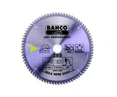 Bahco Diskinis pjūklas aliuminiui ir plastikui 216x30mm 48H -5°, (25mm adapteris)
