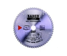 Bahco Diskinis pjūklas medžiui 140x20mm 24H 19°, (16/13mm adapteriai)