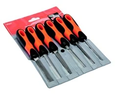 Bahco Ergo dildžių metalui rinkinys 100mm/6vnt, smulkios