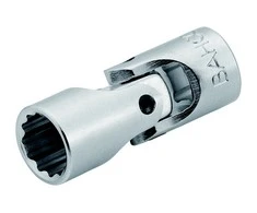 Bahco Galvutė dvylikakampė pasukama A6710DZ 1/2" jungtis 1/4"