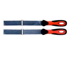 Bahco Ergo dildžių metalui ir medžiui, kombinuotas rinkinys 2 vnt. 8" 200mm, stambi ir vidutinio stambumo