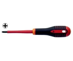 Bahco Izoliuotas atsuktuvas ERGO™ Phillips PH0x75mm 1000V VDE
