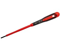 Bahco Izoliuotas atsuktuvas ERGO™ plokščias 1.0x5.5x125mm 1000V VDE