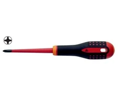 Bahco Izoliuotas atsuktuvas ERGO™ SLIM Phillips PH1x80mm 1000V VDE