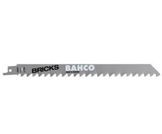 Bahco Karbidinė tiesinio pjūklo geležtė 150mm*0,9mm SL 6TPI, lengvajam cementui, plytoms ir stiklo pluoštui 1vnt