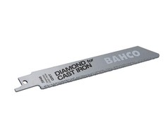 Bahco Karbidinės tiesinio pjūklo geležtės su deimantiniu grūdėtumu 100mm*1,23mm ketui, plytelėms ir keramikai 2vnt