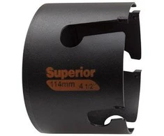 Bahco Multiconstruction Superior karūna su kietmetalio dantukais 159mm, gylis 71mm