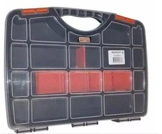 Bahco Plastikinė dėžutė smulkmenoms 312x238x51mm. 21 skyrelis