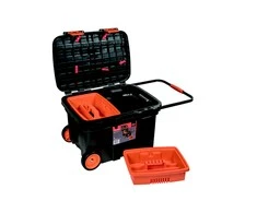Bahco Plastikinė įrankių dėžė ant ratukų PTBW67 675x472x416mm 78L