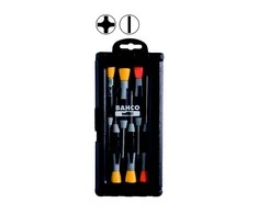 Bahco Atsuktuvų rinkinys 6 vnt 1,5x50, 2x50, 2,5x50, 3x50, PH0x50, PH1x75mm